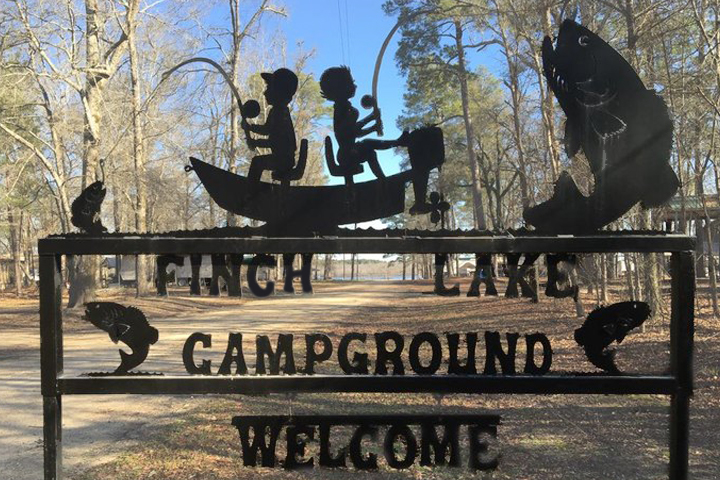 Finch Camp Sign